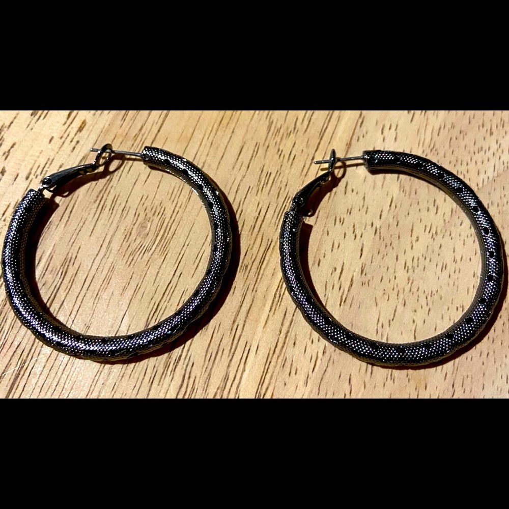 Lia Sophia Hoop Earrings